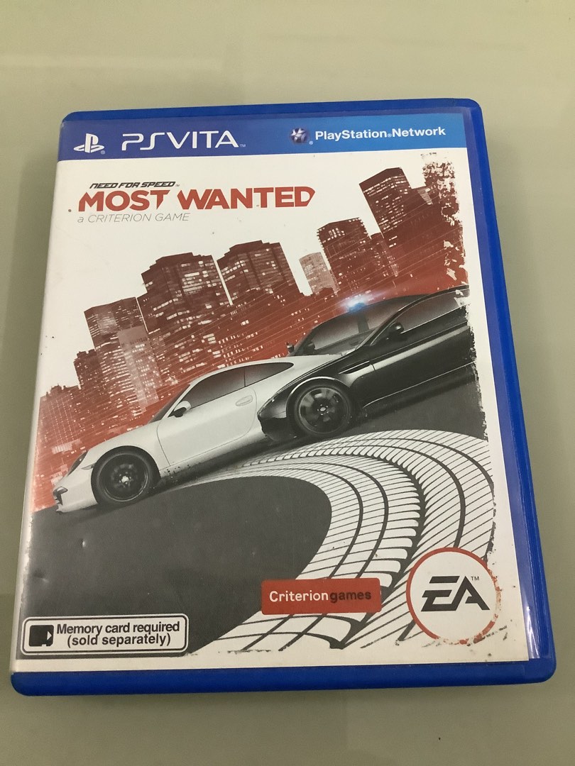 PS Vita Need For Speed Most Wanted, Video Gaming, Video Games, PlayStation  on Carousell