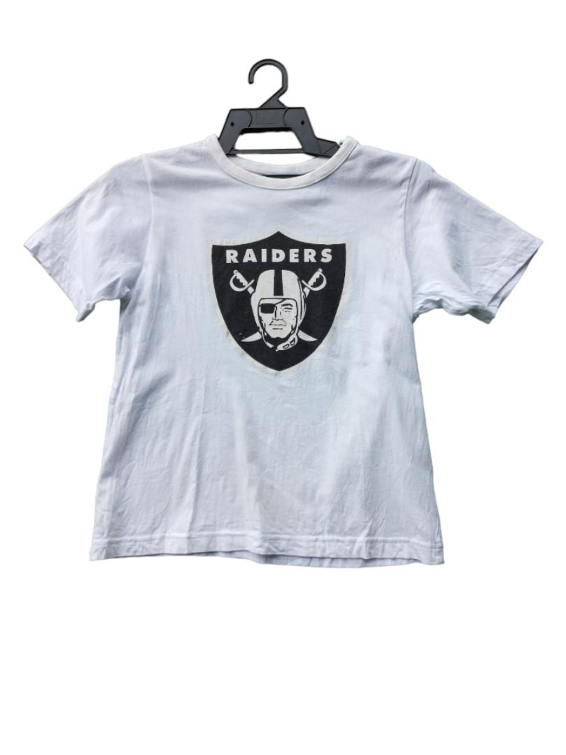 Raiders NFL team apparel, Men's Fashion, Tops  Sets, Tshirts  Polo Shirts  on Carousell