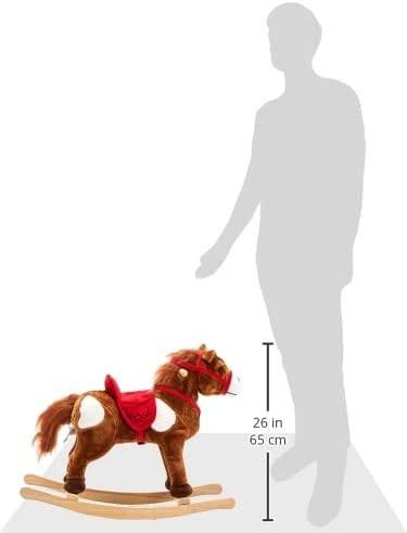 Chestnut horse ride on toy hotsell