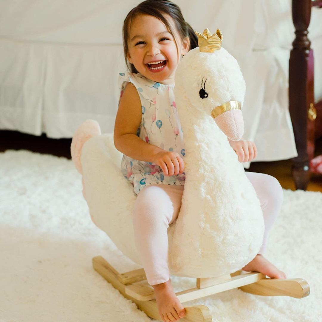 Animal adventure swan rocker on sale