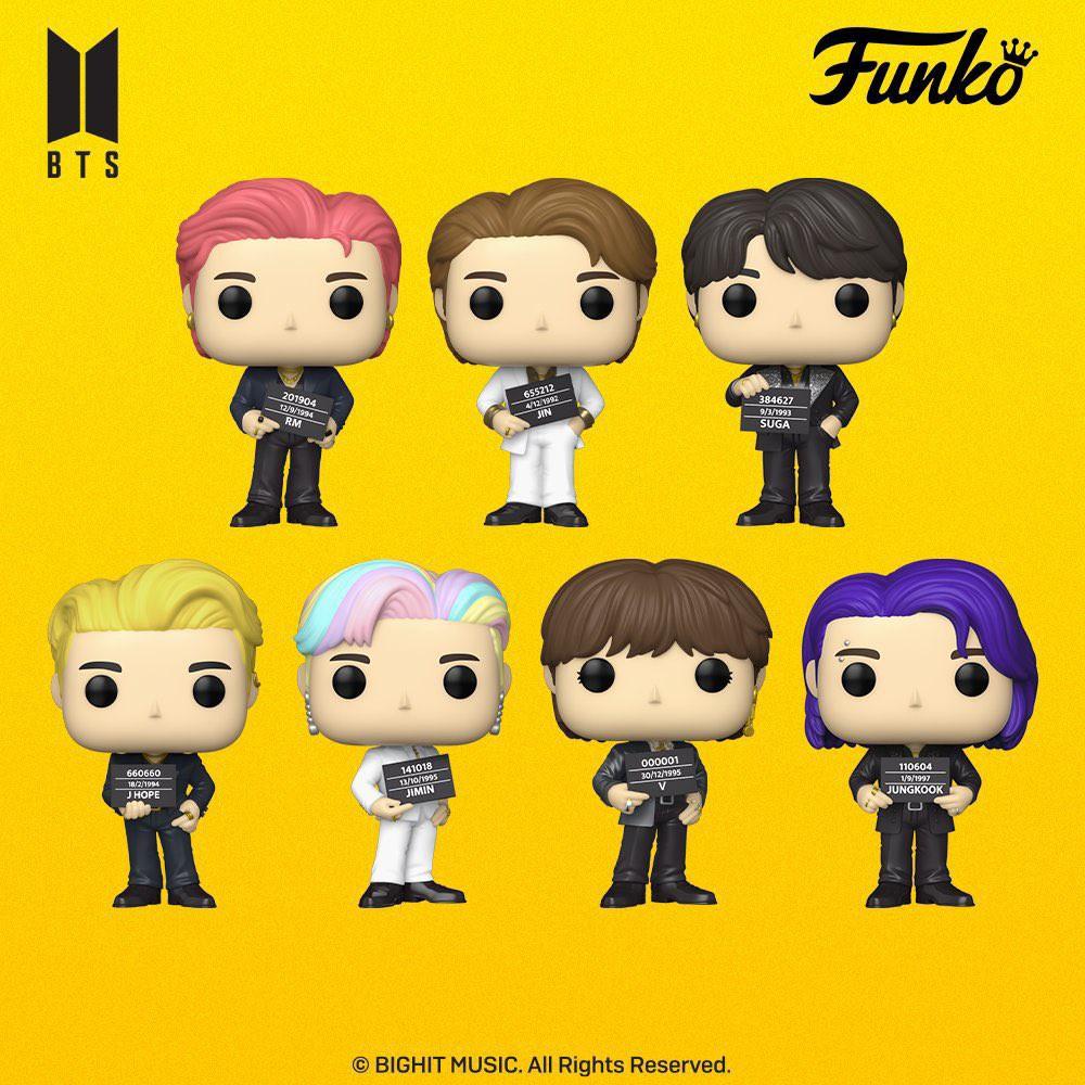 ready stock BTS Butter Funko Pop vinyl figure Hobbies Toys