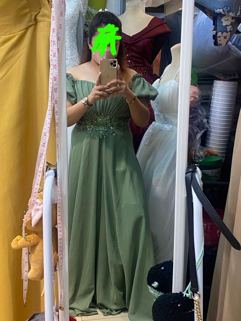sage green goen