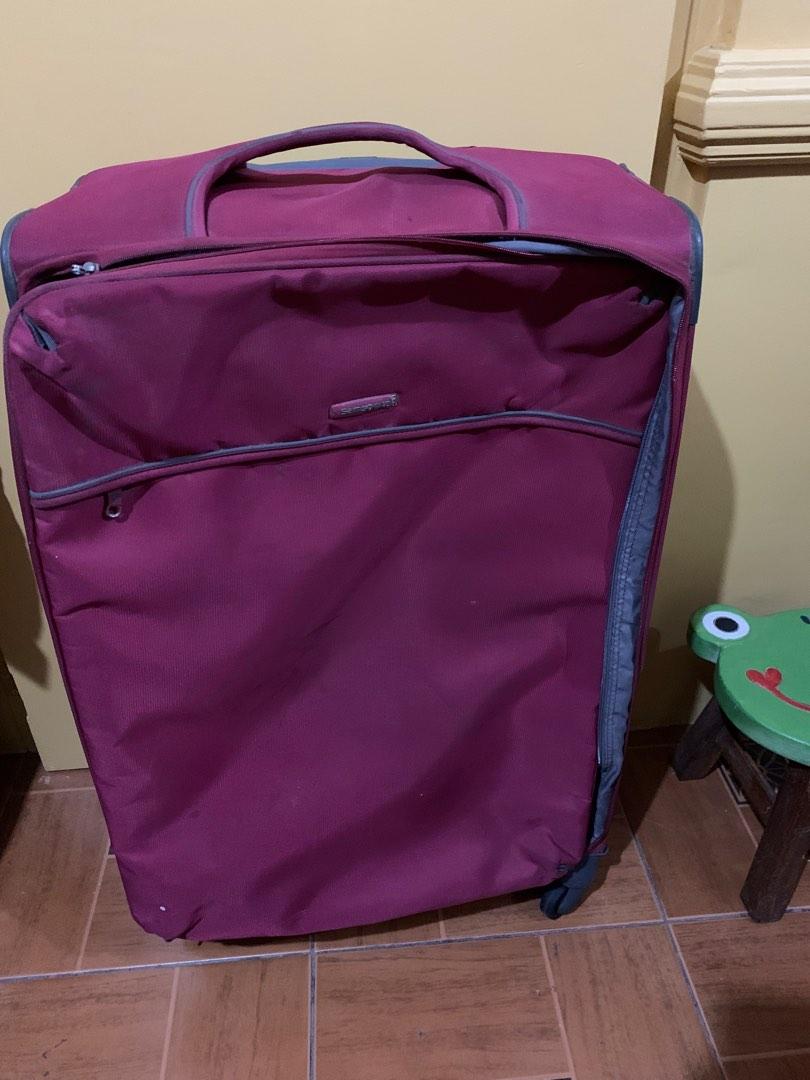 samsonite luggage bag , need replace zipper, Hobbies & Toys, Travel
