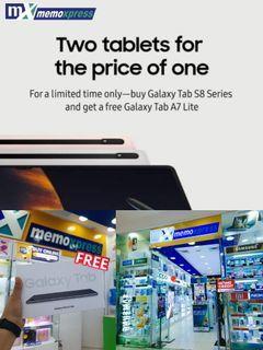 SAMSUNG S8 SERIES WITH FREE TAB A7 LITE