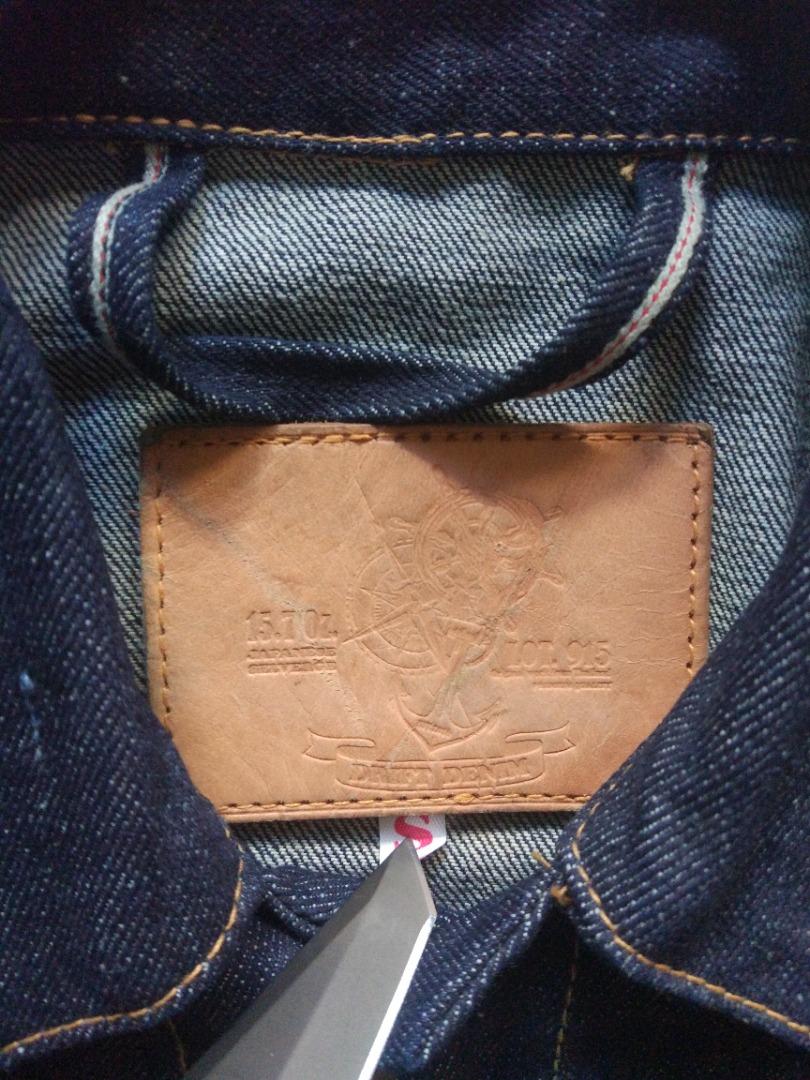 Blouson En Denim Selvedge Vintage Sauce Zhan - Copie Du Modèle Levi's 506, Taille US 42 (100 Cm De Tour)
