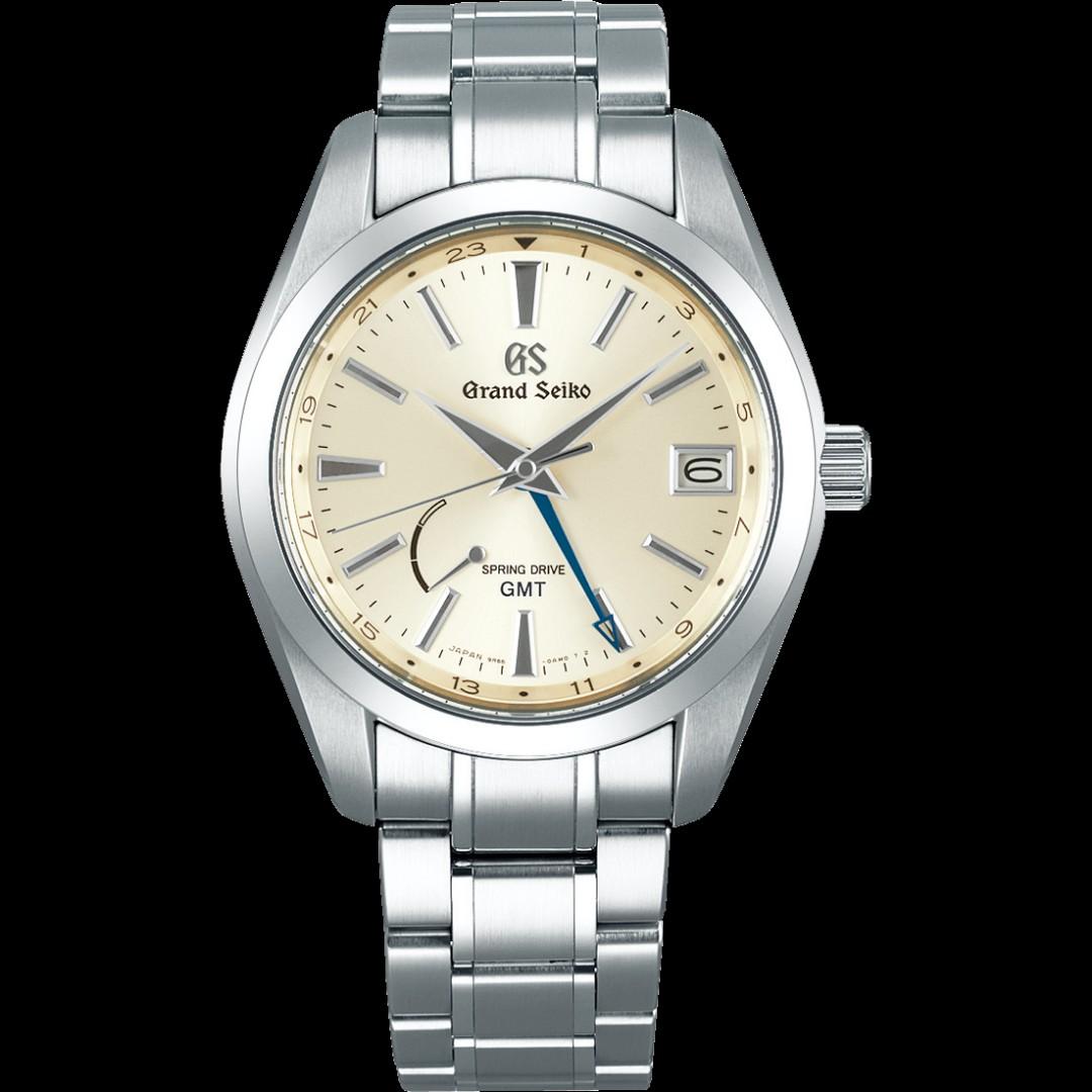 SBGE205 GRAND SEIKO HERITAGE COLLECTION SPRING DRIVE GMT CHAMPAGNE