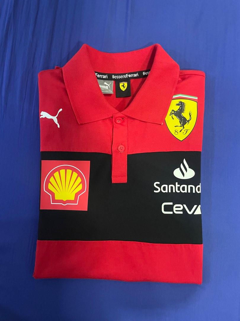 Scuderia Ferrari 2022 Polo Shirts Men s Fashion Tops Sets