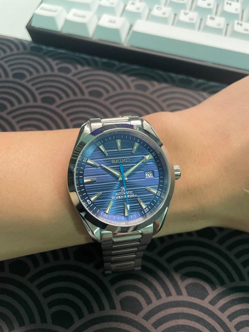 Seiko Custom Mod “Seamaster Aquaterra Blue” 41mm case, Men's Fashion,  Watches & Accessories, Watches on Carousell