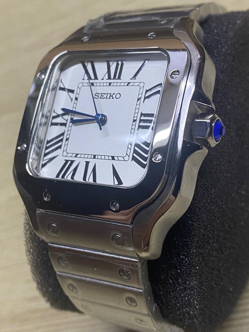 Seiko Cartier Santos (MOD/Customized), Men