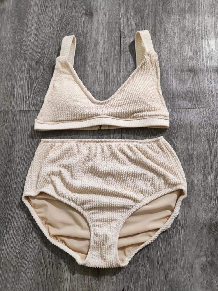 Sew Local Oat Two Piece Swimwear, Women's Fashion, Swimwear, Bikinis