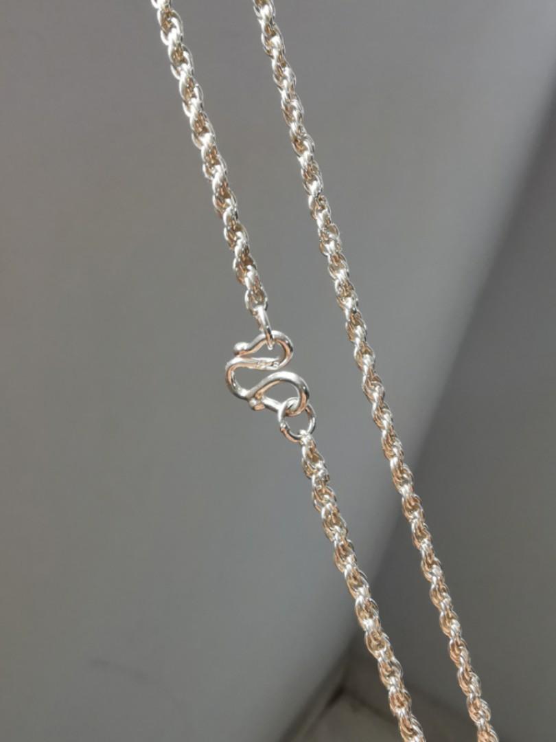 Real 925 top silver necklace