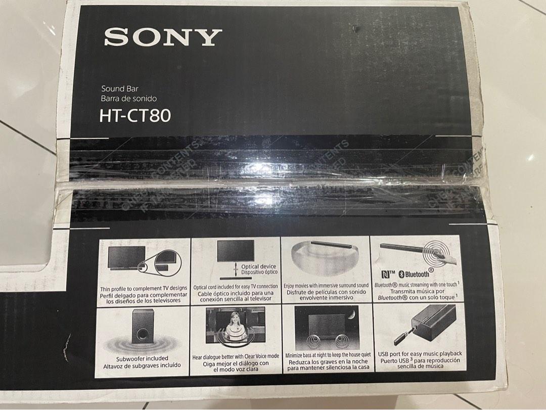 Sony soundbar HT CT80