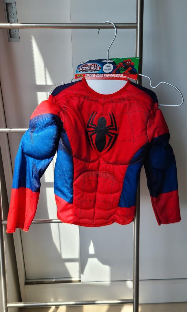 Traje De Spiderman Niño Spider-Man Ultimate Muscle Chest Child