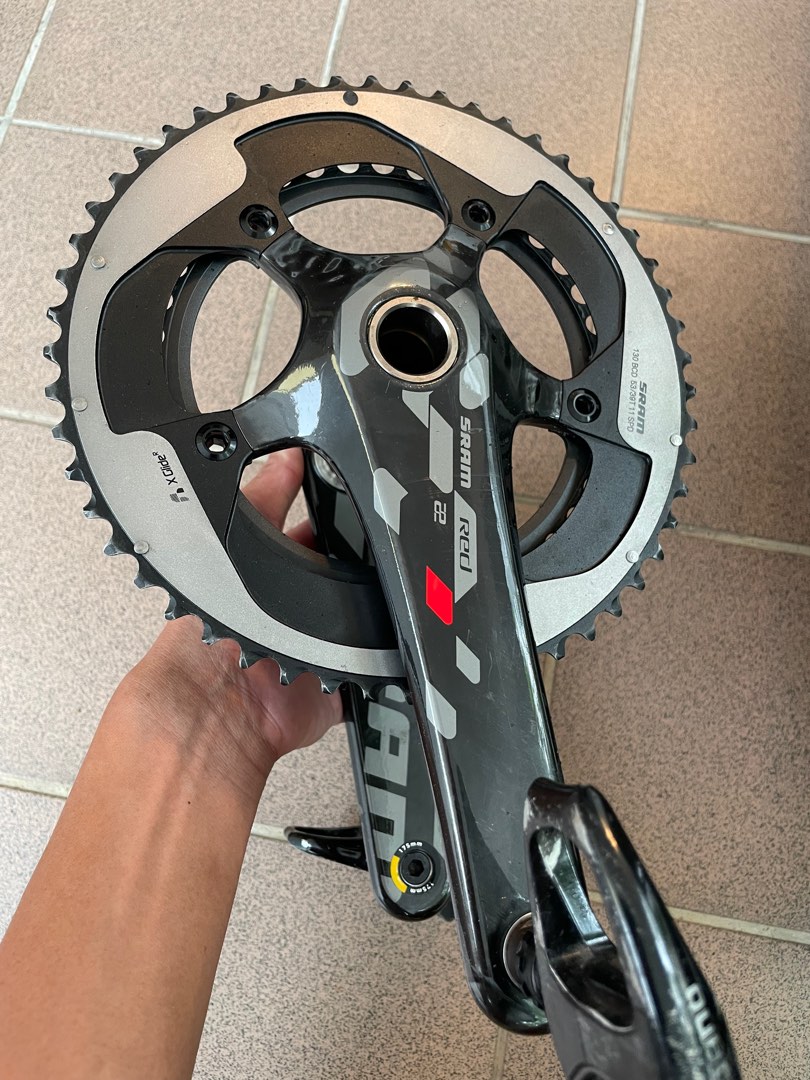 Sram Red 22 GXP Crankset, Sports Equipment, Bicycles & Parts, Parts ...