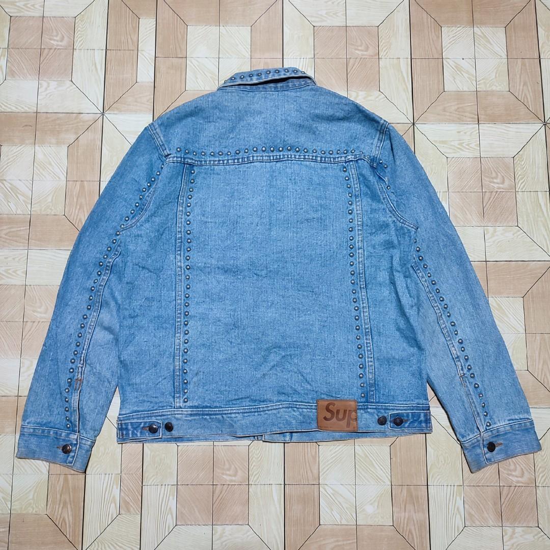 大幅値下げ】Supreme 17ss Studded Denim Jacket-