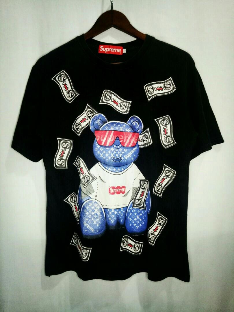 Supreme teddy best sale bear shirt