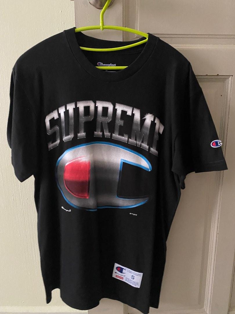 Supreme x on sale champion tee