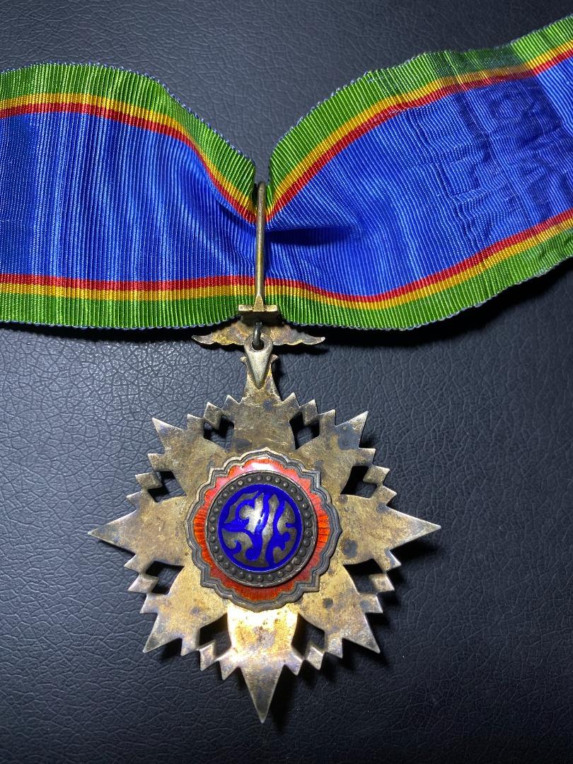 Thai Order of the Crown - A Pair of Two Neck Orders (Commander III ...