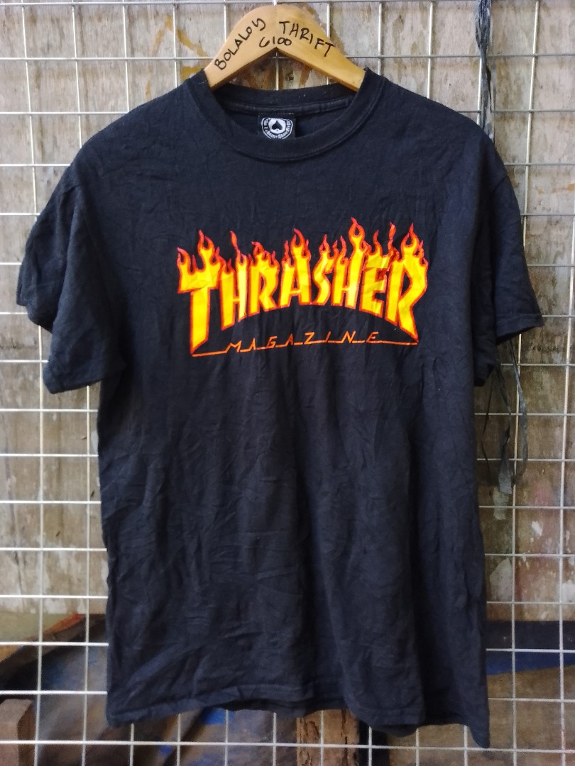 Thrasher, Men's Fashion, Tops & Sets, Tshirts & Polo Shirts on Carousell