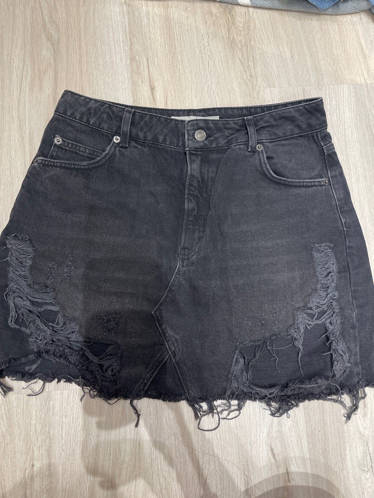 Jean skirt topshop shop