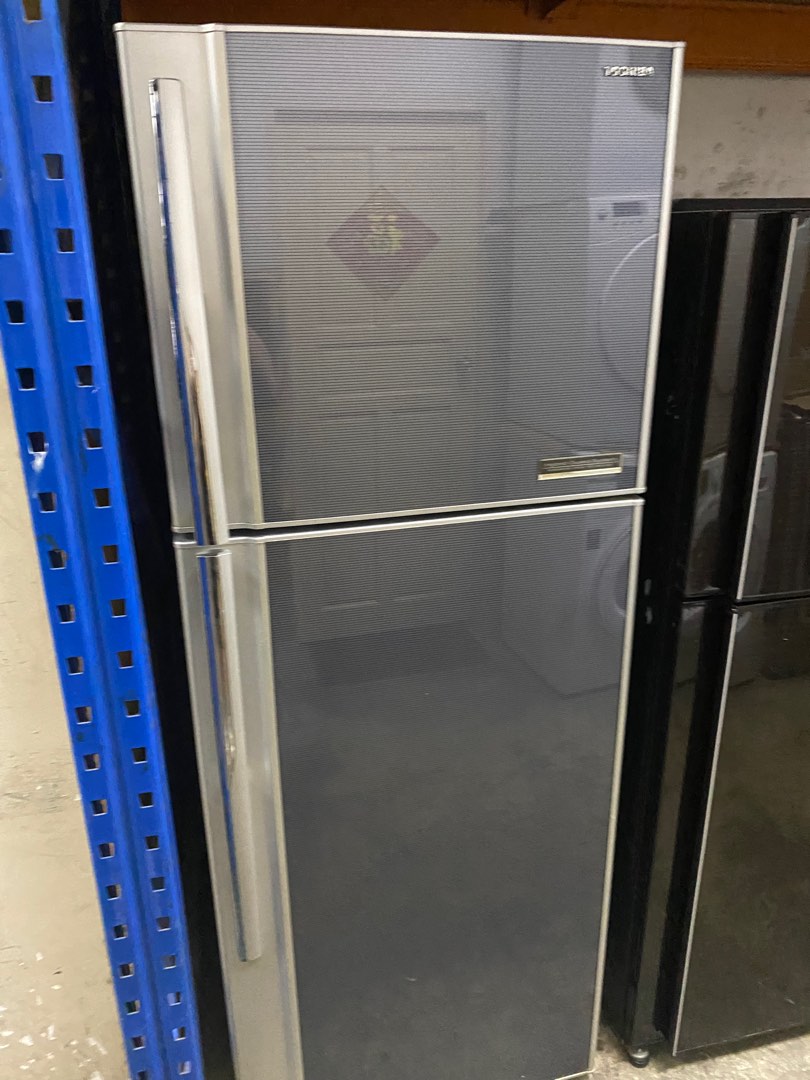 Toshiba Glass Door Fridge, 401L, TV & Home Appliances, Kitchen