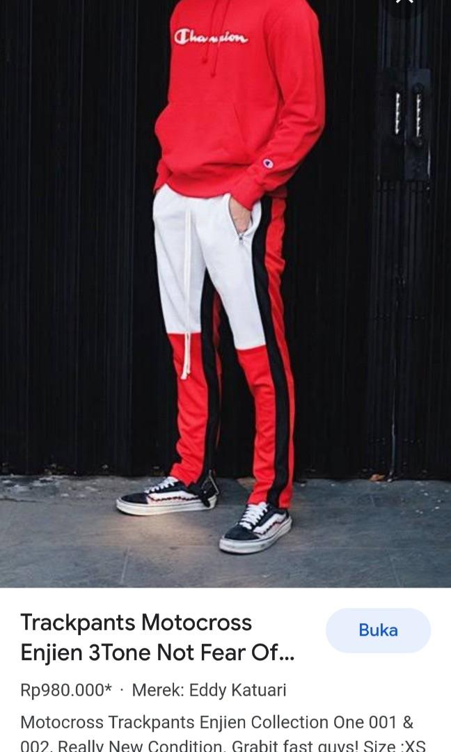 Fear of god motocross track pants store