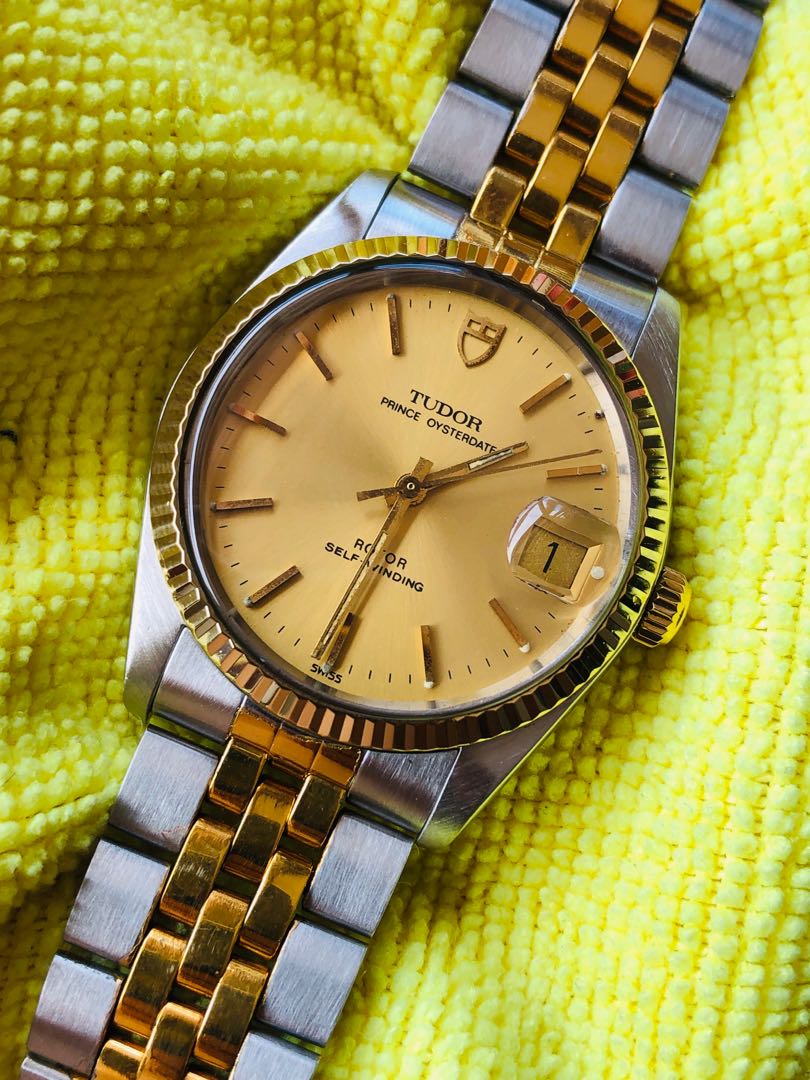 Tudor prince two tone sales