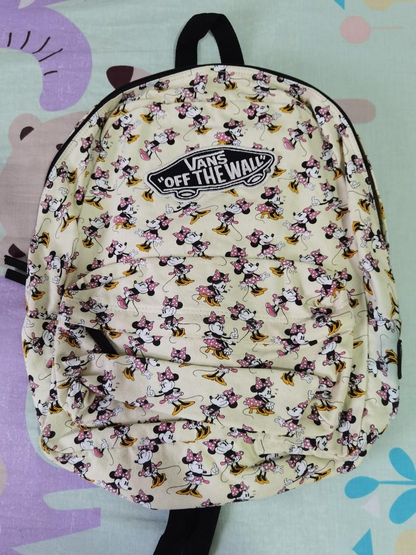 Vans minnie mouse backpack discount