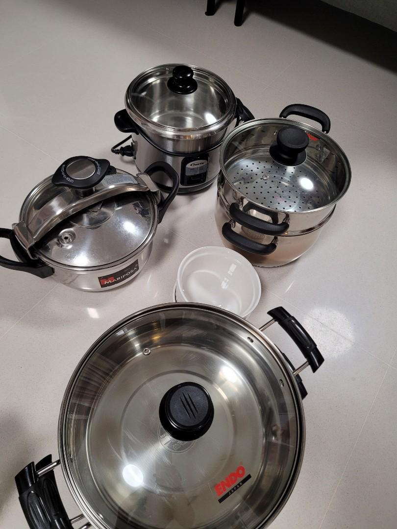 Various cookware items all at S30, Furniture & Home Living, Kitchenware & Tableware, Cookware
