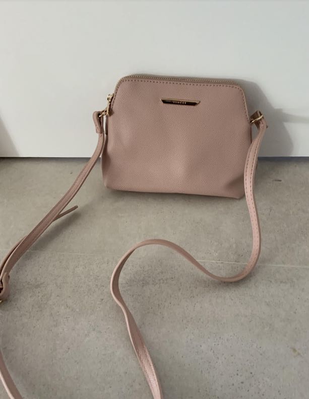 Vincci Pink Sling Cross Body Bag