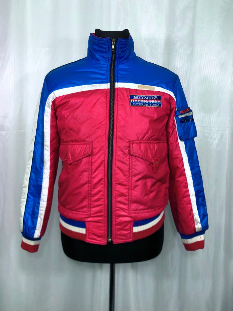 Vintage Honda Racing 80s Jacket, Men's Fashion, Tops & Sets, Tshirts ...