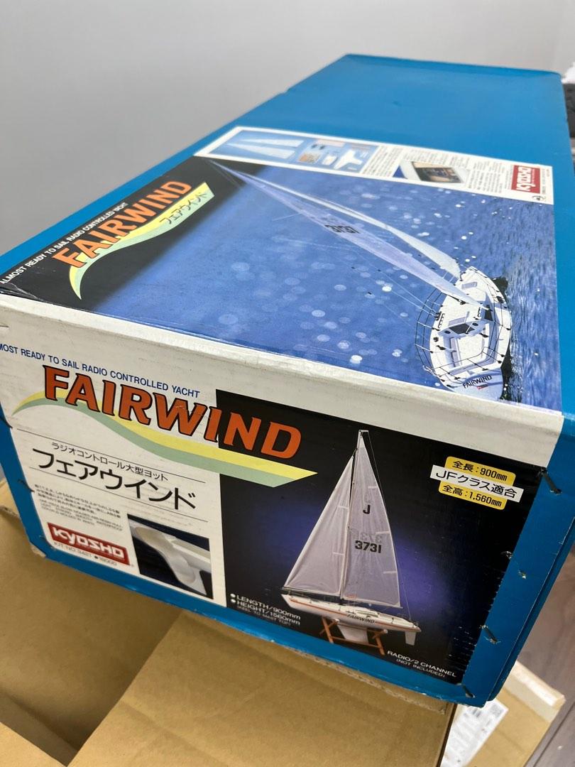 未組立】京商 KYOSHO FAIRWIND フェアウインド ラジコン大型ヨット JF 