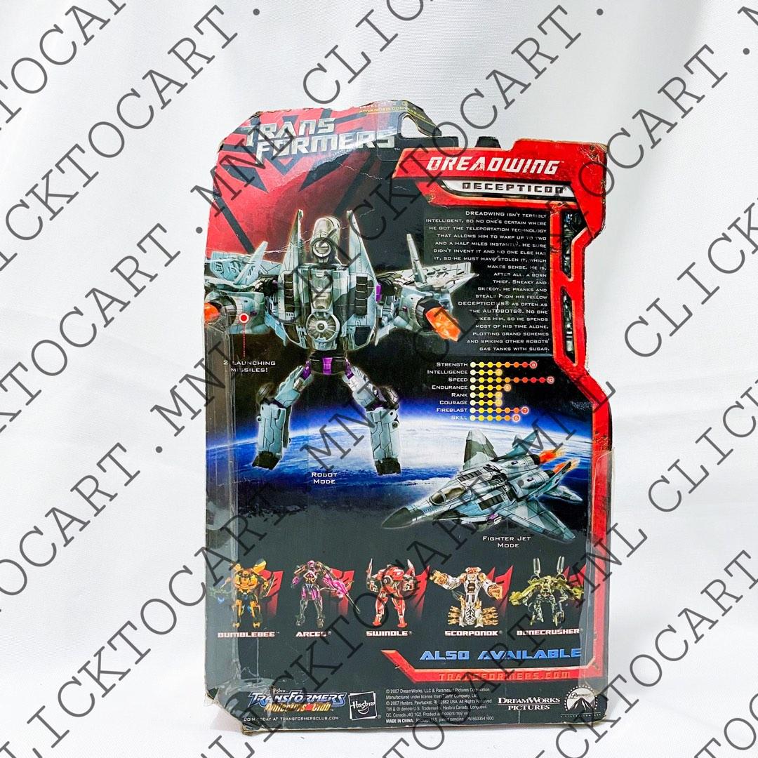 Vintage Transformers Dreadwing Deluxe Class (Category: Action & Battle Toys) located in Manila. Submitted by _clicktocartmnl (Listing ID 1191902942, Image 2). Description: FLASH CHRISTMAS SALE 🎅🏻🎁 🔔fixed price during promo🔔 ❌NO LOW BALL OFFERS DURING THE PROMO TIME PERIOD ❌ ————————————————— |✅🍀STILL AVAILABLE🍀 ✅| ————————————————— ————-PRODUCT DETAILS———— > Unopened > NOOB > Toy condition: unplayed & untouched >Package condition: not mint