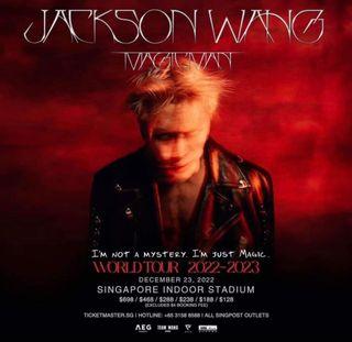 VIP JACKSON WANG MAGIC MAN WORLD TOUR SINGAPORE 2022