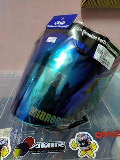 Visor Arai ZR Light Smoke Mirror Blue