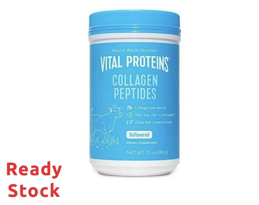 Vital Proteins Collagen Peptide Natural Whole Nutrition New, Kesehatan