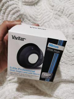 Vivitar Wide Angle Lens with Macro