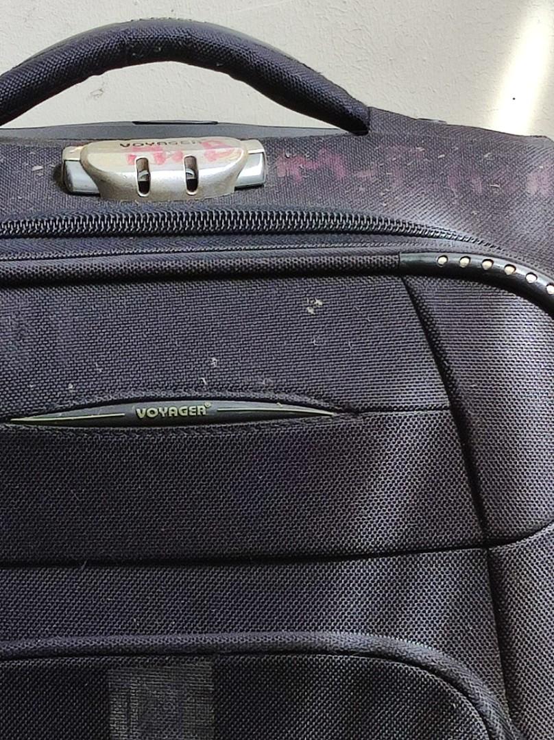 Voyager Luggage Black Hand Carry Bag Weekender Trolley, Hobbies & Toys