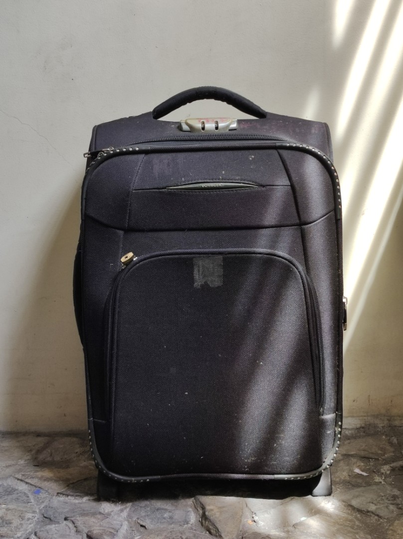 Voyager Luggage Black Hand Carry Bag Weekender Trolley, Hobbies & Toys ...