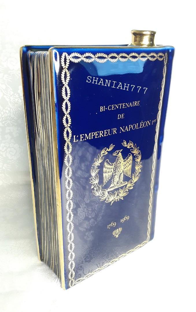 VTG.Limited Edition 1969 CAMUS Napoleon Cognac Limoges Porcelain Cobalt