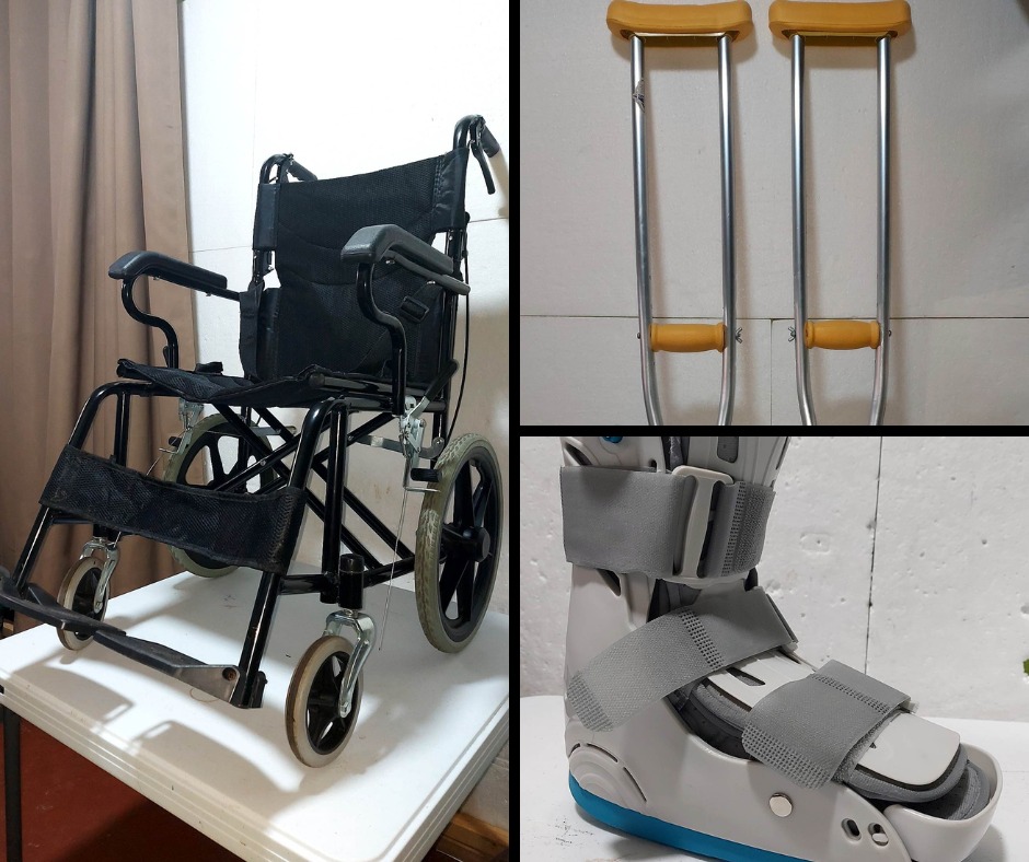 Wheelchair, Crutches & Walking Boot, Health & Nutrition, Assistive