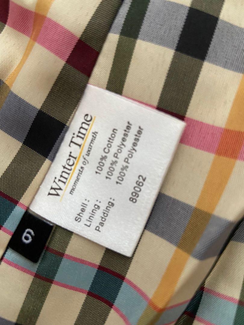 Winter Jacket (Category: Babies & Kids Fashion) located in Singapore. Submitted by rainboww99 (Listing ID 1191556280, Image 4). Description: -wear only once -hat can be removed 2 pcs available .