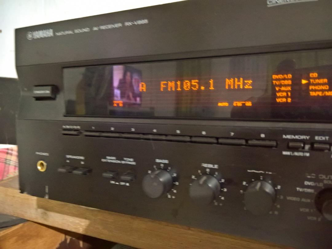 Yamaha RXV995 AV receiver/amplifier, Audio, Soundbars, Speakers