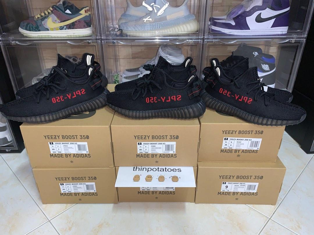 Yeezy 250 black red store