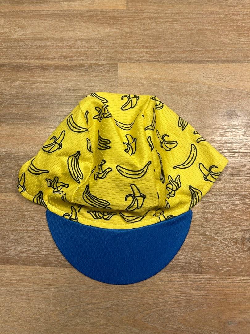 Banana cycling cap deals