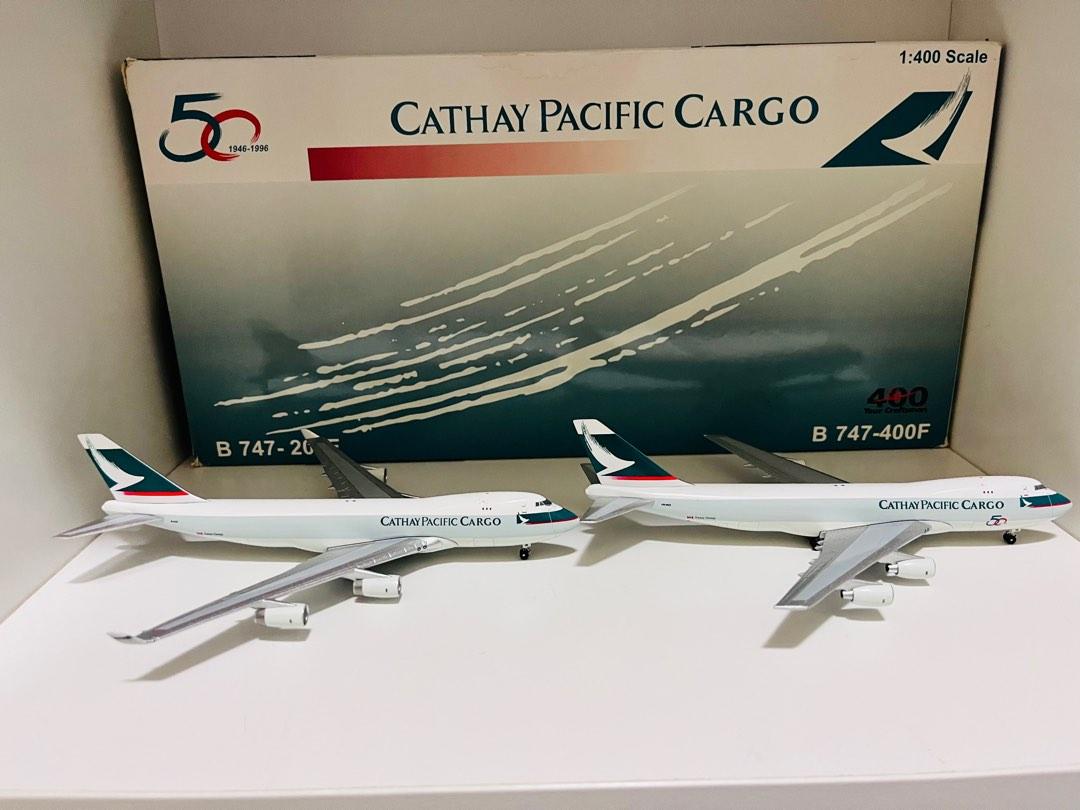 國泰747波音747-200F 747-400F Set 套裝Cathay Pacific Cargo B-HUK 