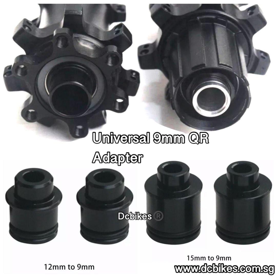 🆕! 12mm 15mm Thru Axle Hub To 9mm Quick Release QR Conversion