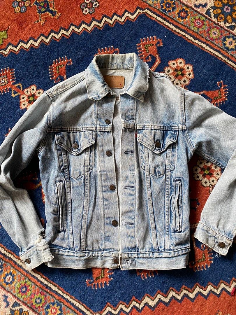 美國製80-90s Levis authorized Vintage type3 trucker jacket 70505 S 