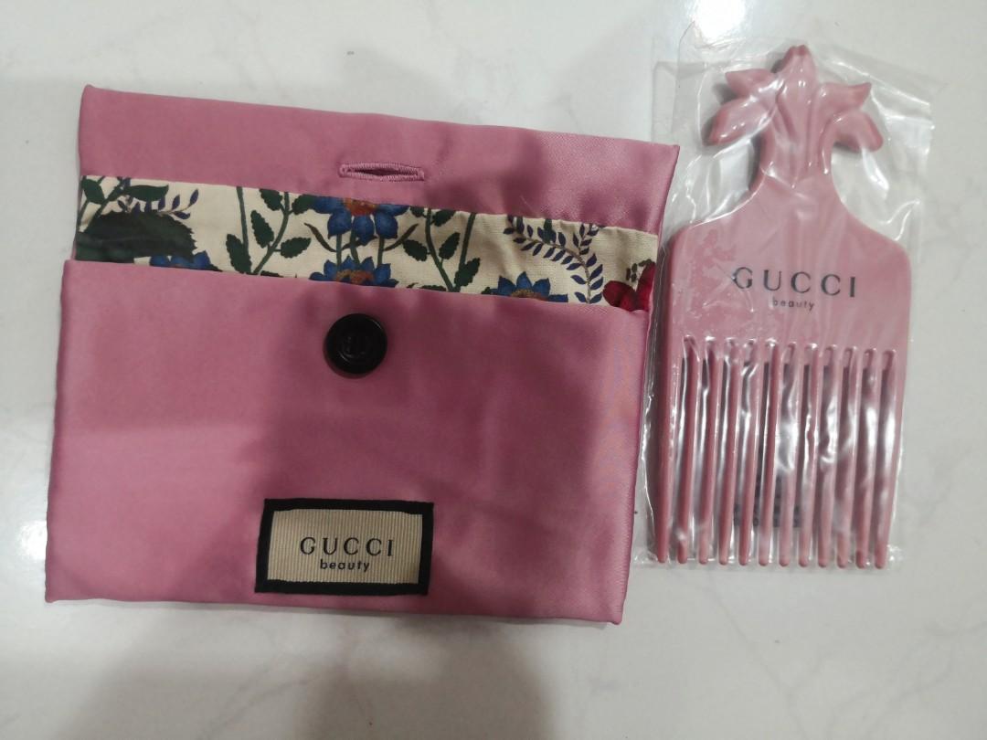 Gucci pink dust bag hotsell