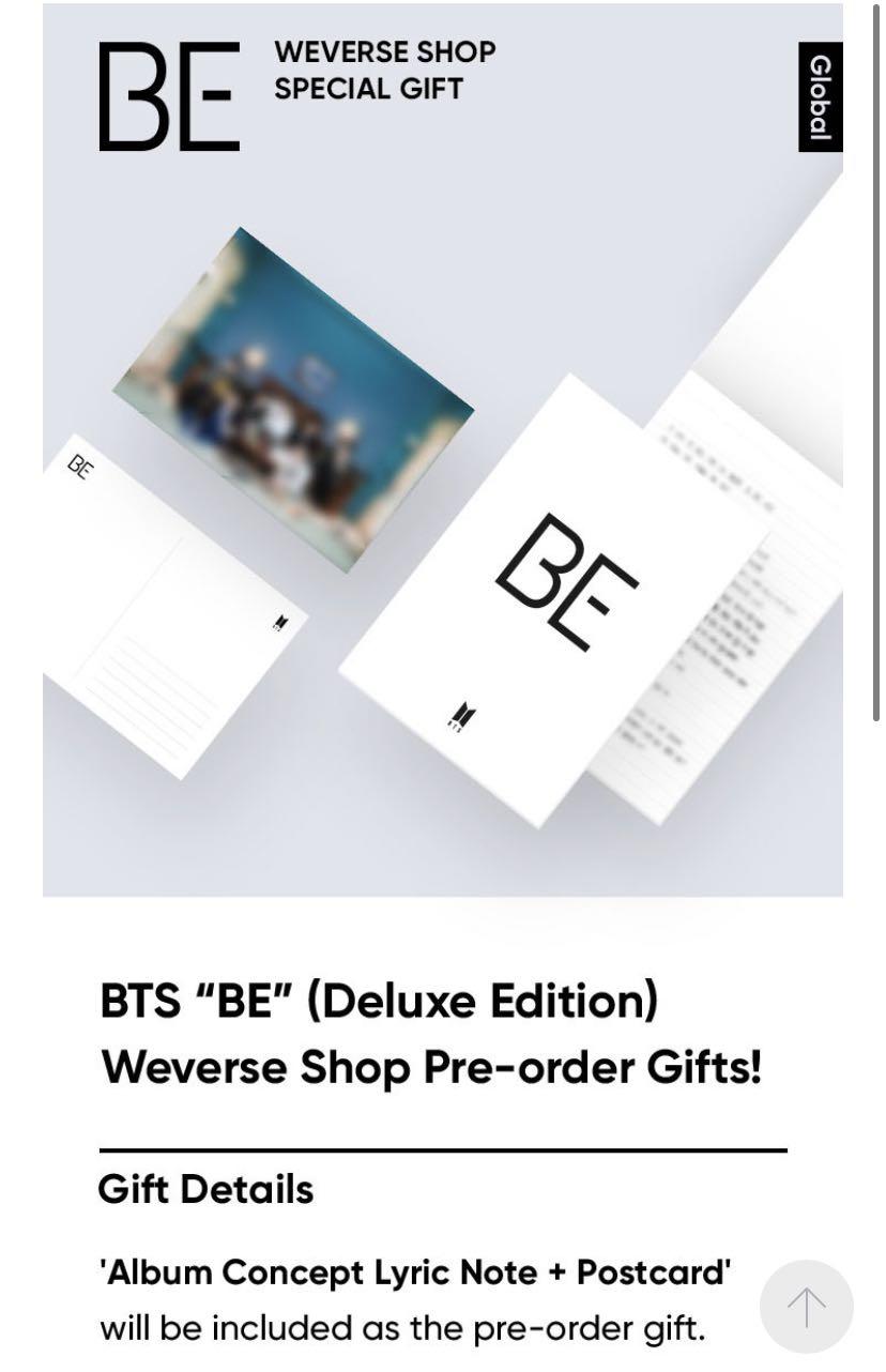 出清全新未拆連特典bts Be Deluxe Edition 興趣及遊戲 收藏品及紀念品 韓流 Carousell